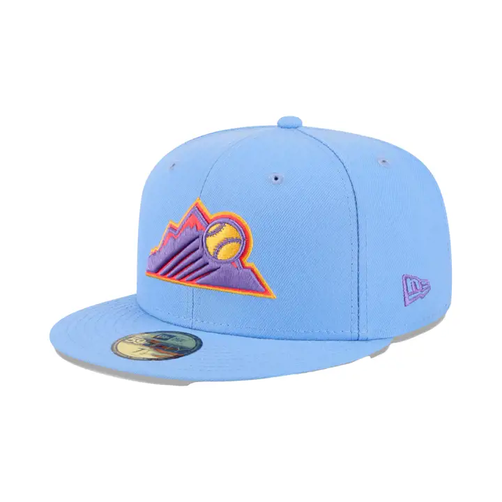 Colorado Rockies MLB City Connect 59Fifty Navy/ red