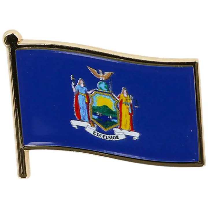 Drapeau d'État marque de distributeur - Épingle NY