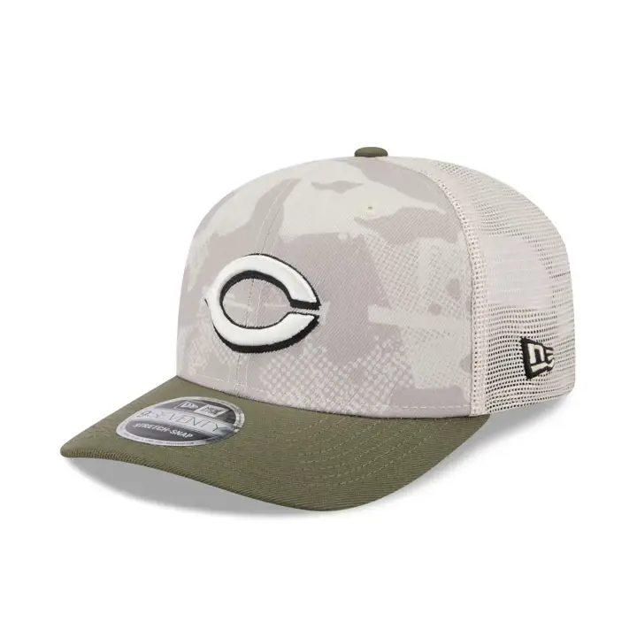 Cincinnati Reds MLB 2025 JOURNÉE DES FORCES ARMÉES 9SEVENTY SS STONE/