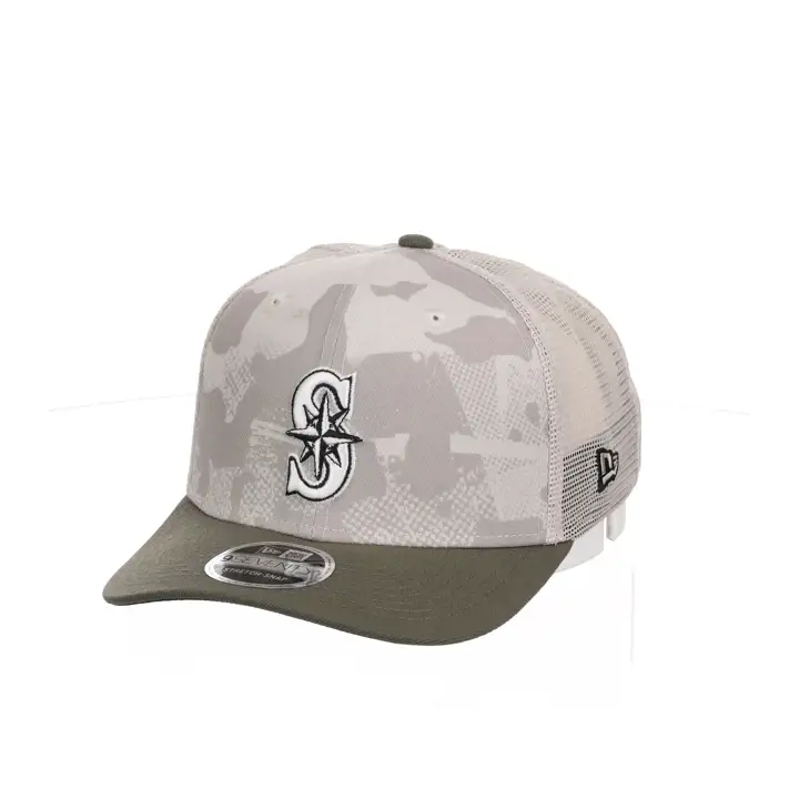 Seattle Mariners MLB 2025 JOURNÉE DES FORCES ARMÉES 9SEVENTY SS STONE