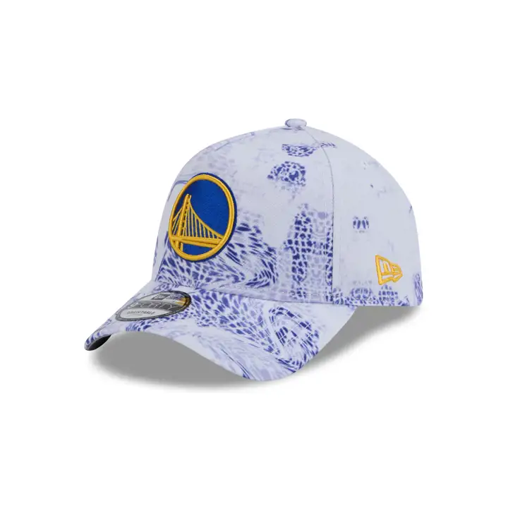 Golden State Warriors NBA White Snake 9FORTY A-FRAME Blanc/ blanc
