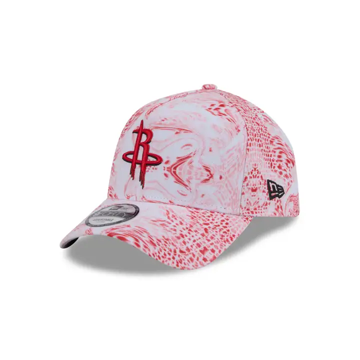 Houston Rockets NBA White Snake 9FORTY A-FRAME Blc/ blc/ gri