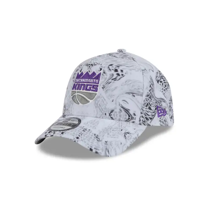 Sacramento Kings NBA White Snake 9FORTY A-FRAME Bnc/ bnc/ gr