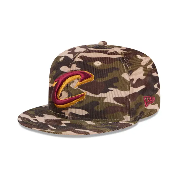 Cleveland Cavaliers NBA Camo Cord 59FIFTY camouflage/ camouflage/ gris