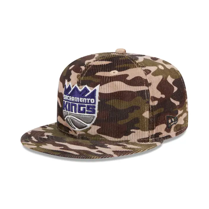 Sacramento Kings NBA Casquette Camouflage Cord 59FIFTY Camouflage/ camouflage/ gris