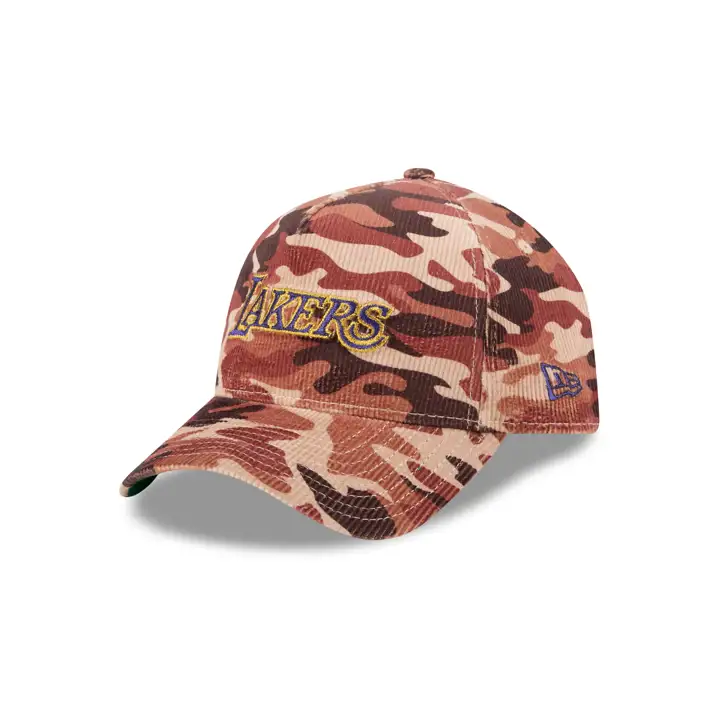 Lakers NBA Desert Camo Cord 9FORTY A-Frame Camo/camo/kgrn