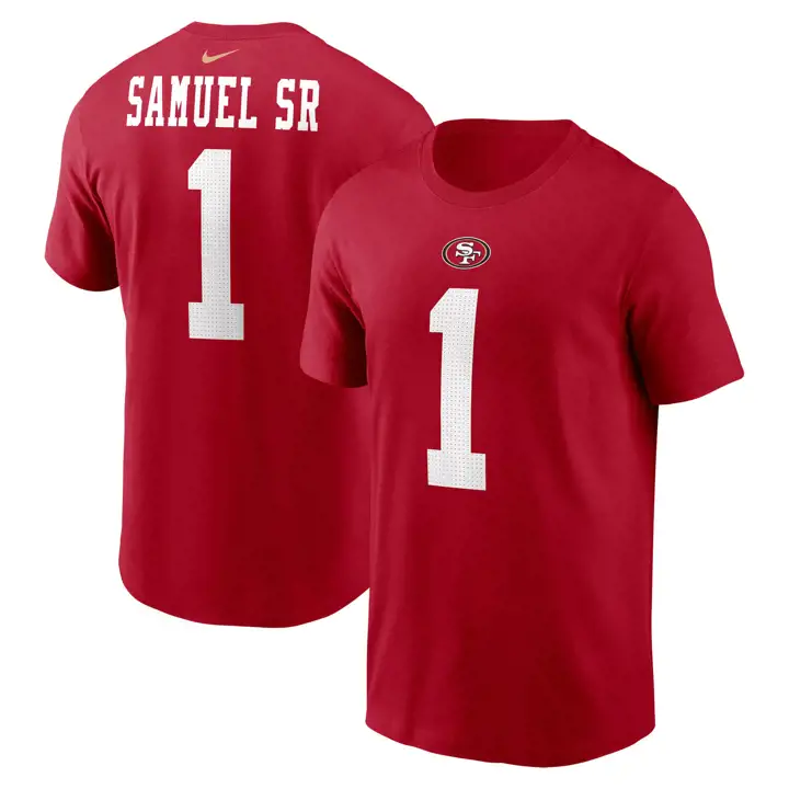T-shirt Deebo Samuel 49ers NFL Player Pride Wordmark 3.0