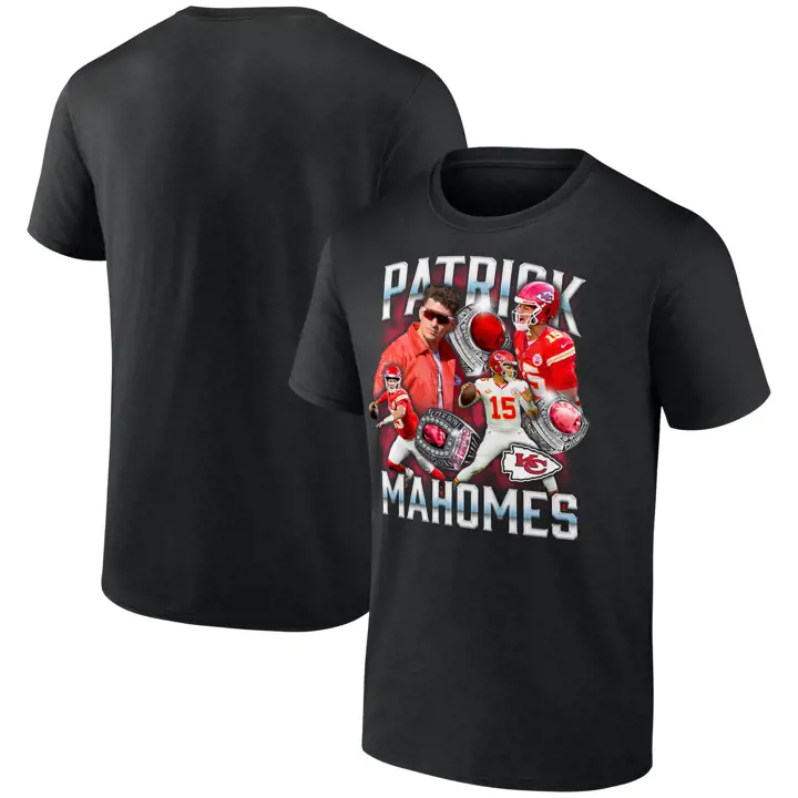 T-shirt moderne NFL Kansas City Chiefs Hype 24 Patrick Mahomes BL