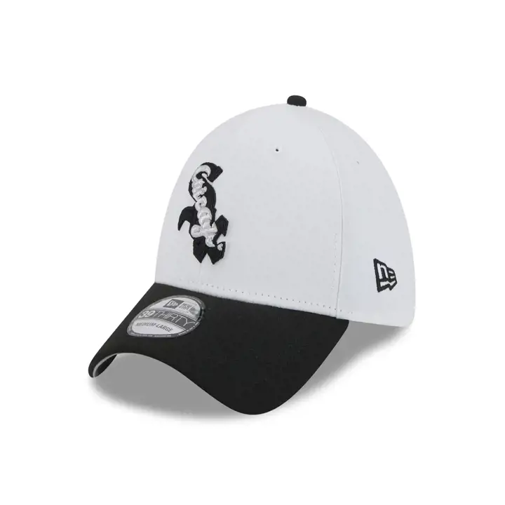 Chicago White Sox MLB NEW ERA COMBO LOGO 39THIRTY BLA/ NOU