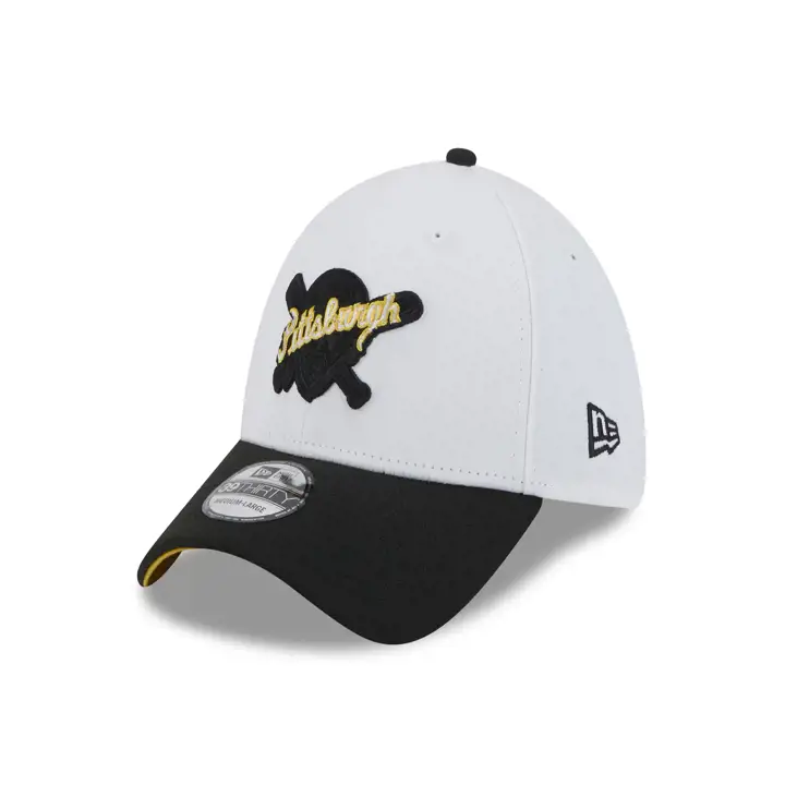 Pittsburgh Pirates MLB NEW ERA COMBO LOGO 39THIRTY Bnc/ Noir
