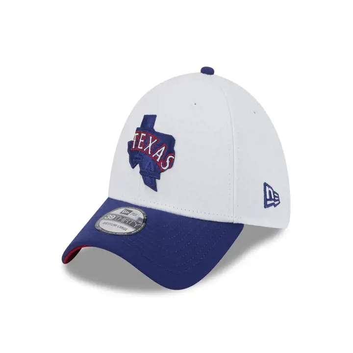 Texas Rangers MLB NEW ERA COMBO LOGO 39THIRTY B/bleu