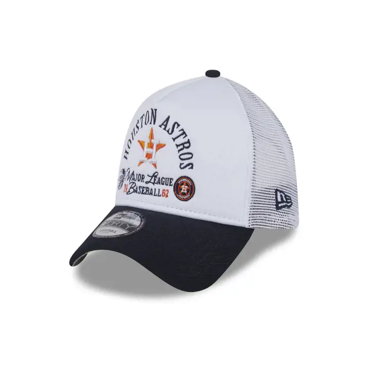 Casquette Houston Astros MLB NEW ERA ARCH FOAM 9FORTY AF Blanc/bleu marine