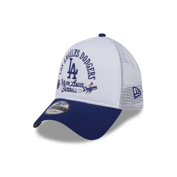 Los Angeles Dodgers MLB NEW ERA ARCH FOAM 9FORTY AF BLA/ bleu