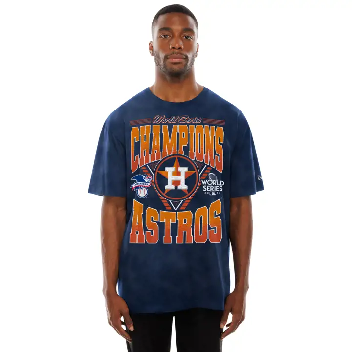 Houston Astros MLB New Era Sport Classic T-shirt délavé 25 Marine