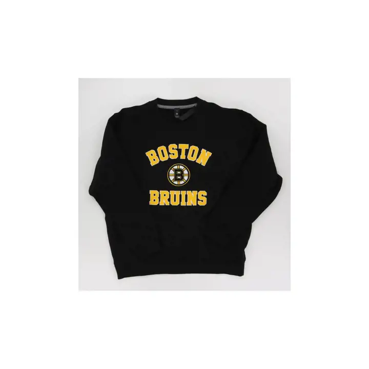 Boston Bruins LNH Lululemon Steady State Crew NOIR