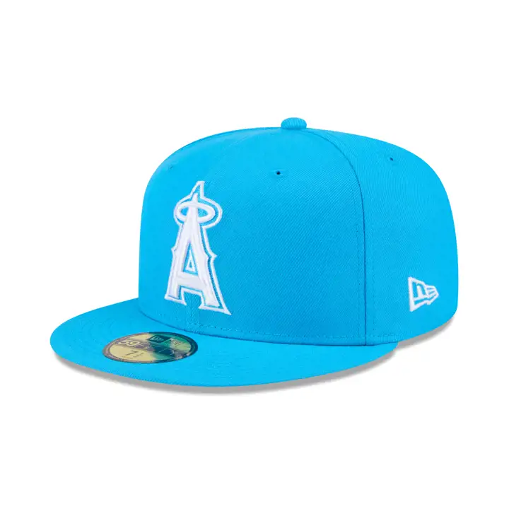 Anaheim Angels MLB Re-Dub Blue Fan 59FIFTY BLEU FAN/BLEU FAN/G