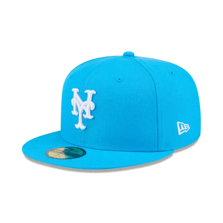 New York Mets MLB Re-Dub Blue Fan 59FIFTY BLU FAN/BLU FAN/GR