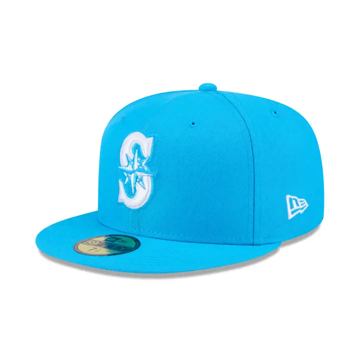 Seattle Mariners MLB Re-Dub Blue Fan 59FIFTY BLU FAN/BLU FAN