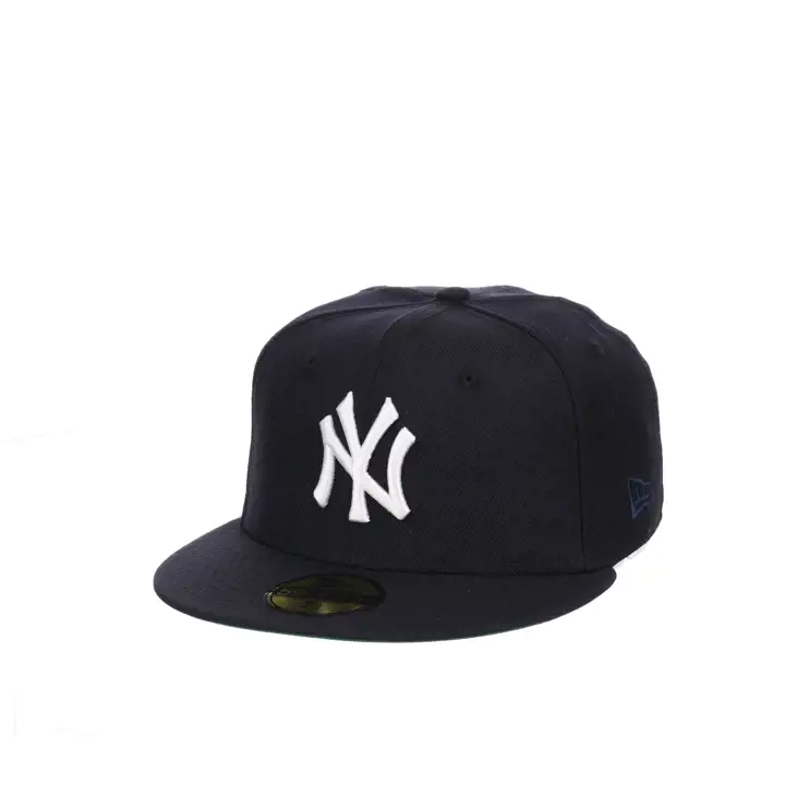 NEW YORK YANKEES MLB WOOL BASIC 59FIFTY MARINE/VERT