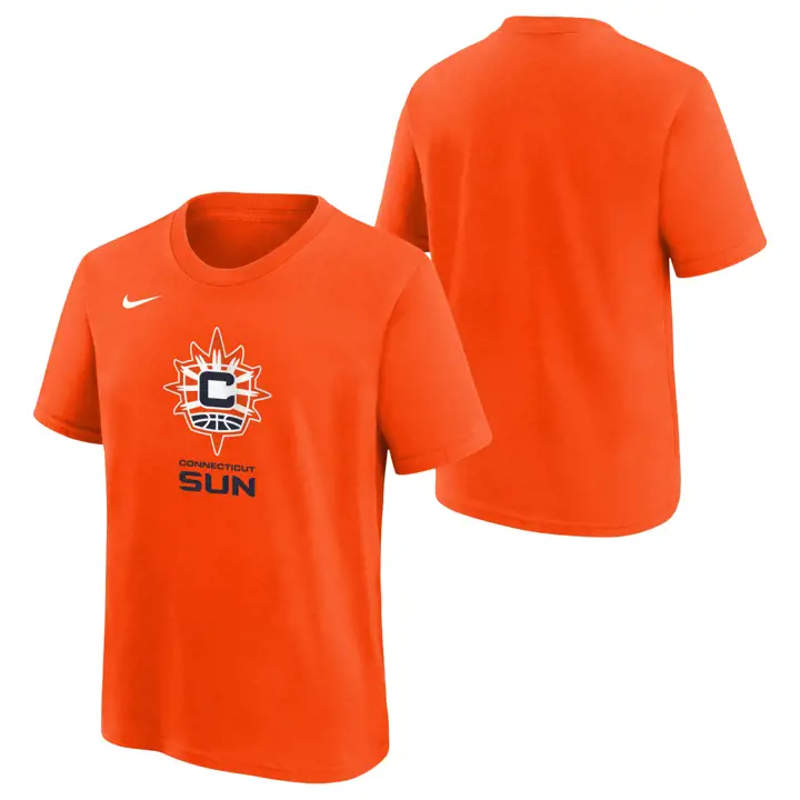 T-shirt essentiel à logo pour jeunes Connecticut Sun WNBA ORG