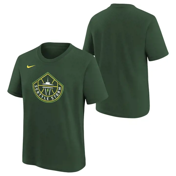 T-shirt Seattle Storm WNBA Youth Essential Logo Vert
