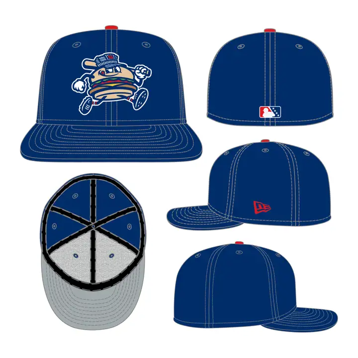 Hub City Spartanburgers MiLB25 AC 5950 Bleu marine HM