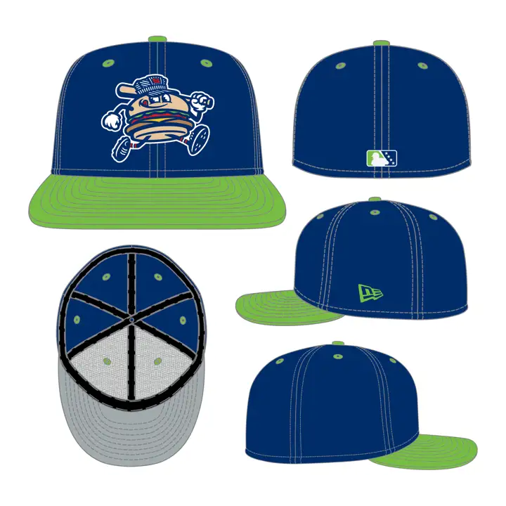 Hub City Spartanburgers MiLB25 AC 5950 Marine/VERT Alt 1