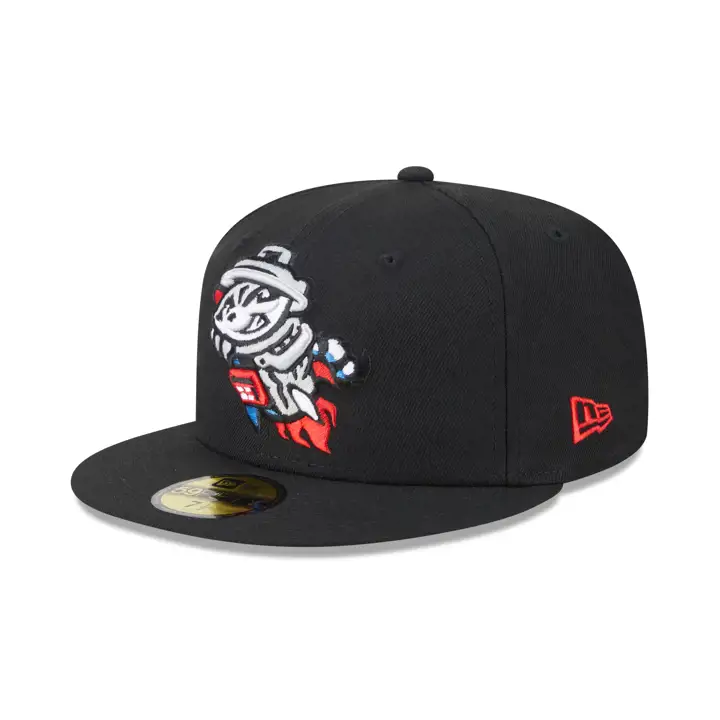 Rocket City Trash Pandas MiLB25 AC 5950 BLK Alt 1