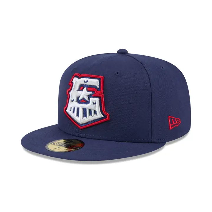 Casquette 5950 AC MiLB25 Round Rock Express Bleu Marine HM