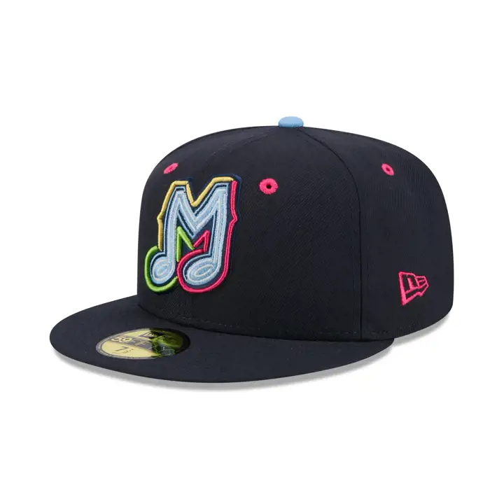 Casquette Memphis Redbirds 2025 MiLB Copa 59Fifty marine