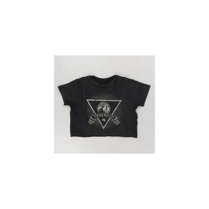 Timberwolves Femme NBA Concepts Market Washed SS Tee Anthracite