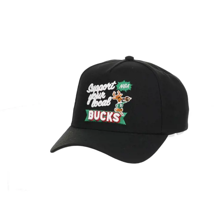 Milwaukee Bucks NBA MN Bodega Pro Pinch Noir/noir/gris