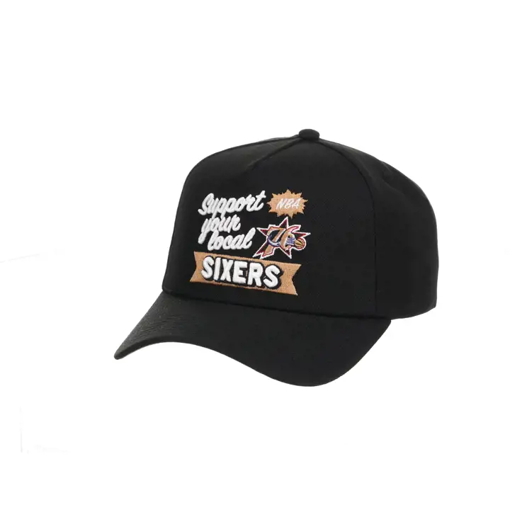 Philadelphia 76ers NBA MN Bodega Pro Pinch Noir/noir/gris