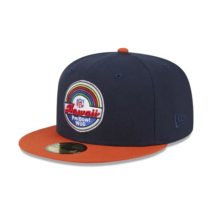 Chicago Bears NFL LHD Pro Bowl 59FIFTY Marine/orange/vert-roi