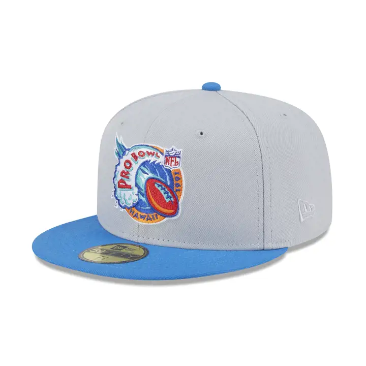 Detroit Lions NFL LHD Pro Bowl 59FIFTY Gris/bleu/vert foncé