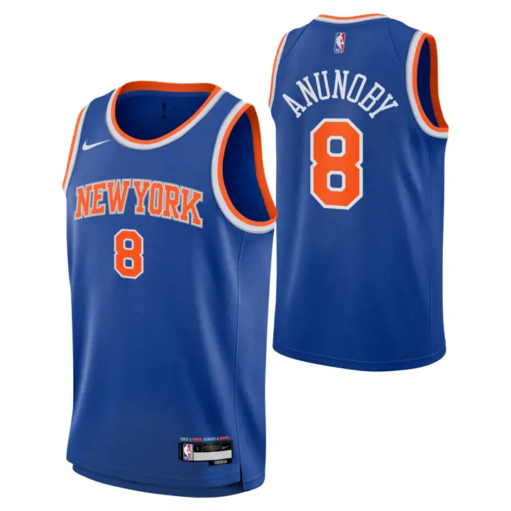 Maillot NBA Youth Icon Swingman des New York Knicks Bleu