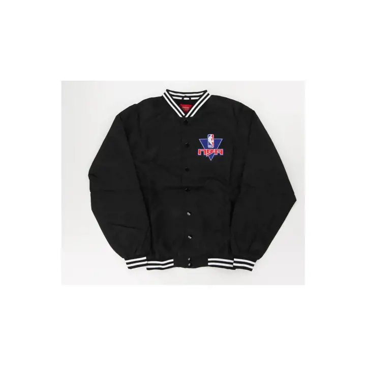 NBA NBA Veste en satin Logoman Ringo NOIR