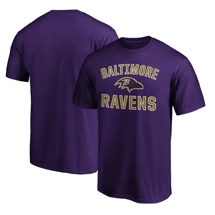 Baltimore Ravens Homme Fanatics Coton Victory Arch ML DKPUR