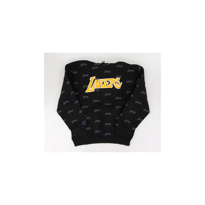 Sweat à capuche en molleton Los Angeles Lakers NBA AOP BLK