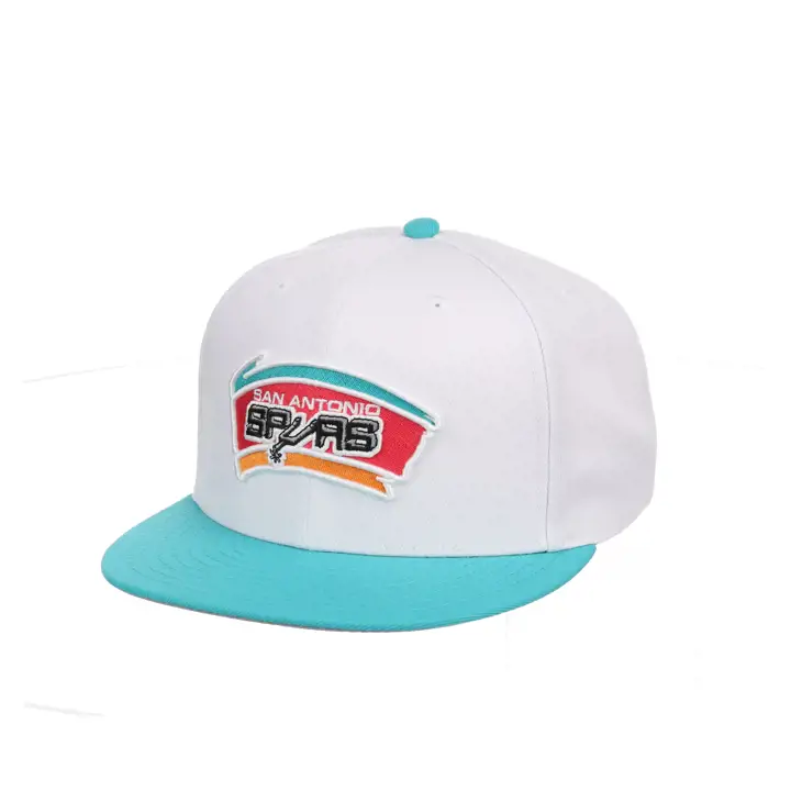 Casquette San Antonio Spurs NBA MN Basic Snapback BLC/TURQ/GRI