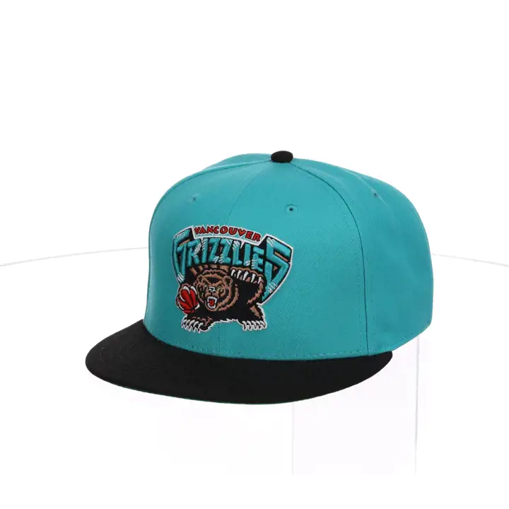 Casquette basique Vancouver Grizzlies NBA MN Snapback Sarcelle/Noir/Vert kaki