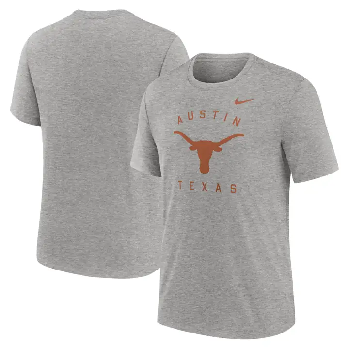 T-shirt mélange Texas Longhorns NCAA City GRY