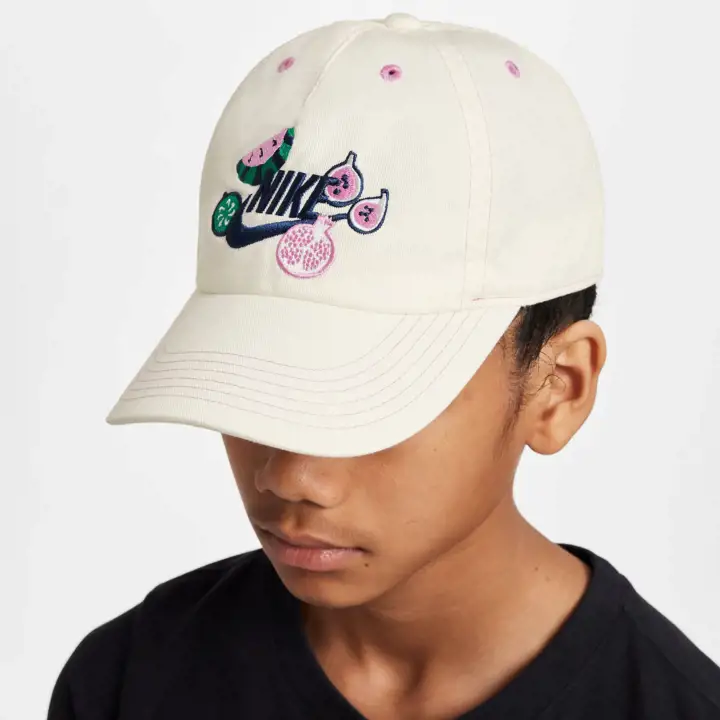 NIKE CASQUETTE NK CLUB US CB FRUIT Blanc