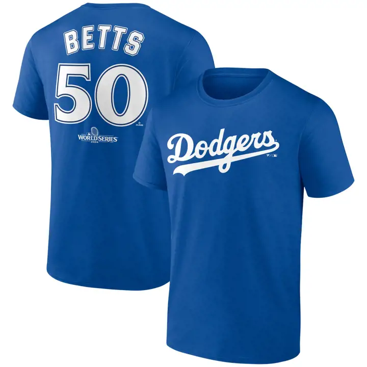 T-shirt N&N Dodgers MLB WS Participant 24 Mookie Betts Rbl
