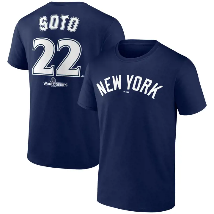 T-shirt « Yankees MLB WS Participant N&N » 24 Juan Soto marine