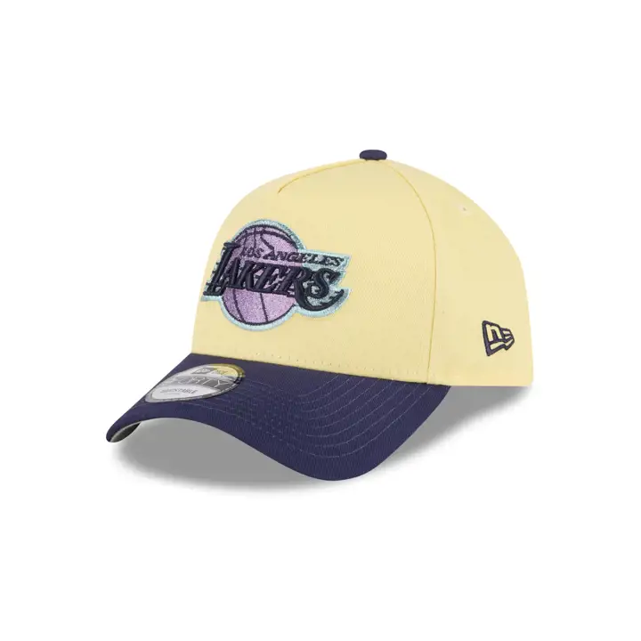 L.A Lakers NBA Color Pack 9FORTY A-Frame Jaune/Marine/Gris