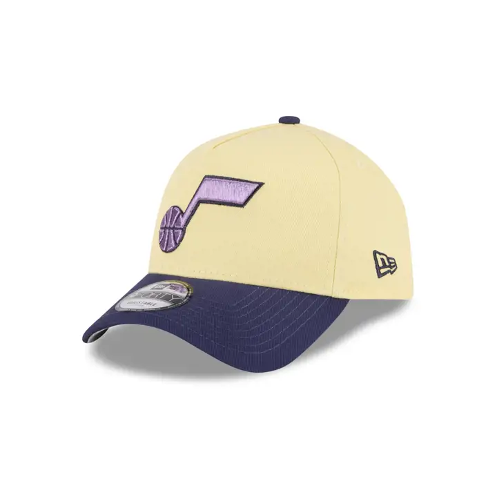 Utah Jazz NBA Color Pack 9FORTY A-Frame Yel/Navy/Gry