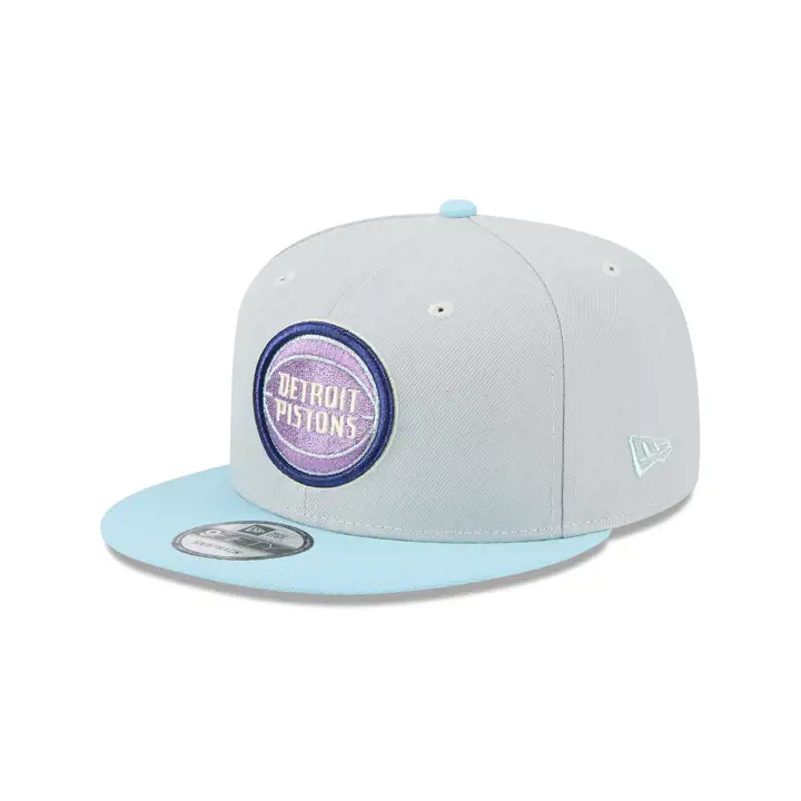 Casquette 9FIFTY Detroit Pistons NBA Color Pack Gris/bleu clair/gris