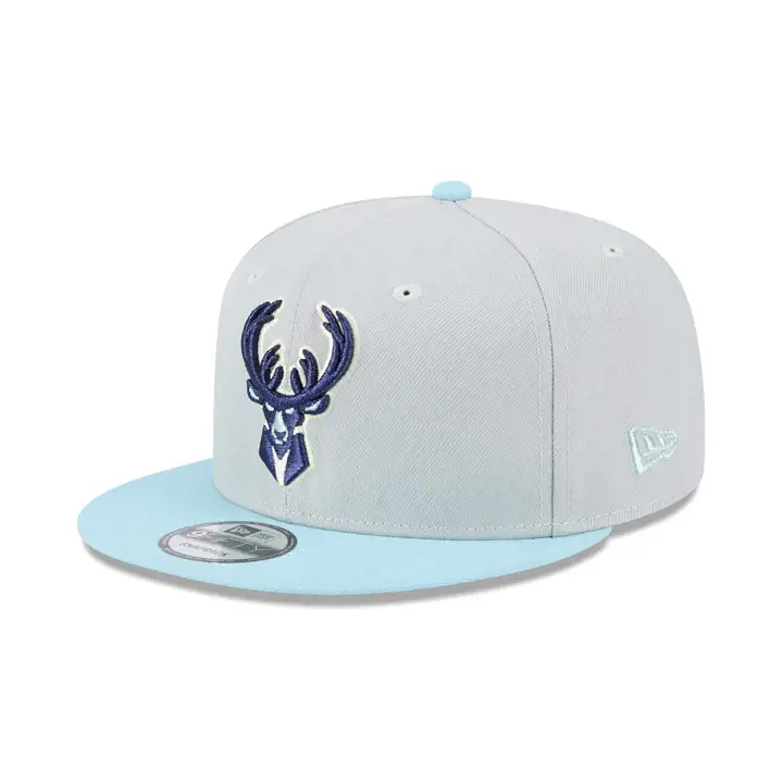 Milwaukee Bucks NBA Color Pack 9FIFTY Gris/bleu clair/gris