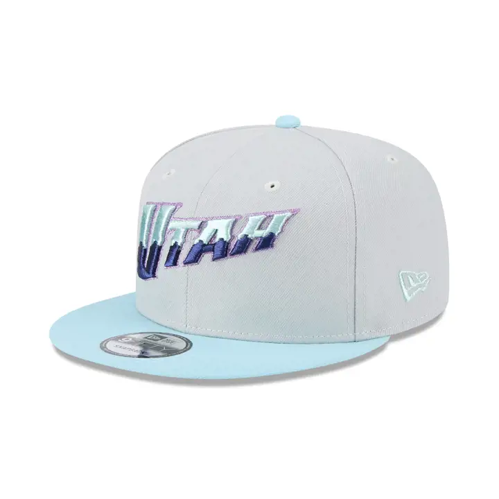 Utah Jazz NBA Color Pack 9FIFTY Gri/Bleu Clair/Gri